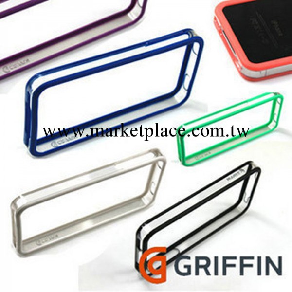 格裡芬Griffin  iphone4手機殼 蘋果4代超薄矽膠邊框 透明信號圈工廠,批發,進口,代購