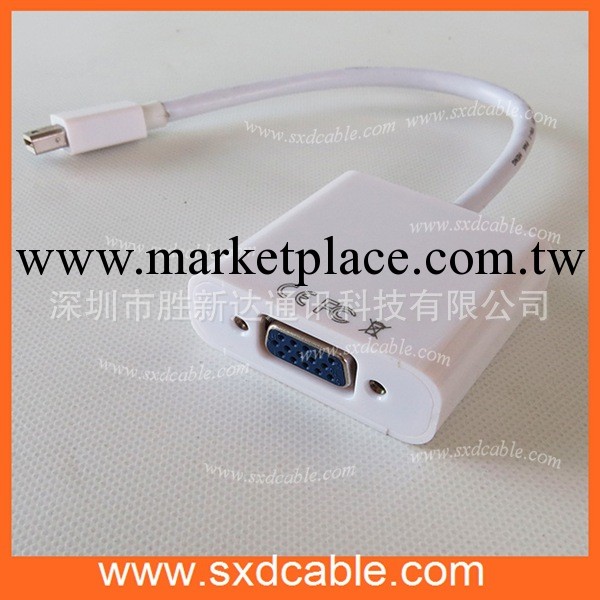 蘋果MIni displayport to vga連接線 Mac接投影機 迷你DP轉VGA線批發・進口・工廠・代買・代購