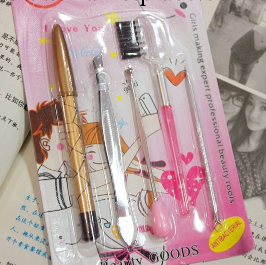 美容用品 化妝工具  美容美甲工具 5件套w工廠,批發,進口,代購