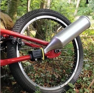 自行車渦輪排氣管 超酷創意配件 摩托狂野音效 愛爾蘭Turbospoke工廠,批發,進口,代購