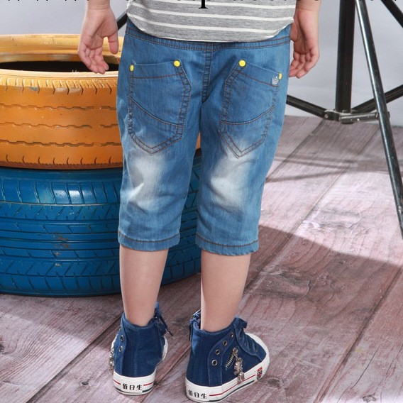 娃娃殿2014年夏款中小童裝新款韓版潮流時尚休閒牛仔褲5601#批發・進口・工廠・代買・代購