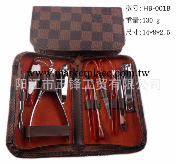廠傢供應LV格十件套美容 ∕ 美甲 ∕  修甲工具套裝工廠,批發,進口,代購