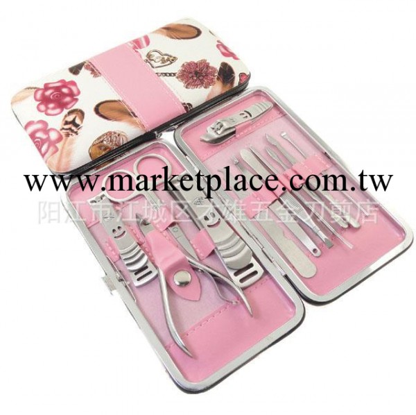 【夥拼】 美甲套裝 美容工具12件套 指甲剪套裝 美甲飾品廠傢直銷工廠,批發,進口,代購