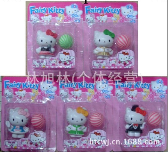 小女孩玩具 Hello Kitty公仔 帶燈光3寸凱蒂貓公仔(D8)工廠,批發,進口,代購