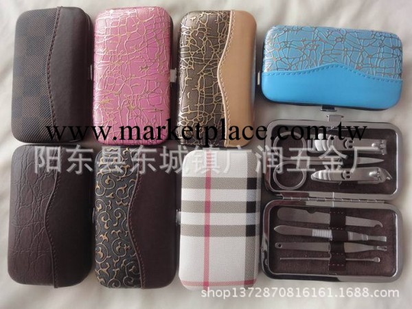 供應不銹鋼7件美容套 修剪腳甲刀指甲鉗指甲剪眉夾護甲化妝套裝工廠,批發,進口,代購