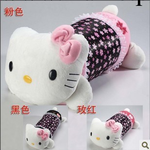 一個起批/hello  Kitty花語系列黑色蕾絲公仔大抱枕/車用抱枕工廠,批發,進口,代購