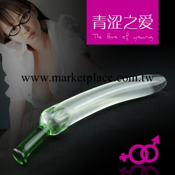 水晶陽具/女用自慰器/玻璃後庭器具/冰火棒/青澀之愛 成人用品工廠,批發,進口,代購