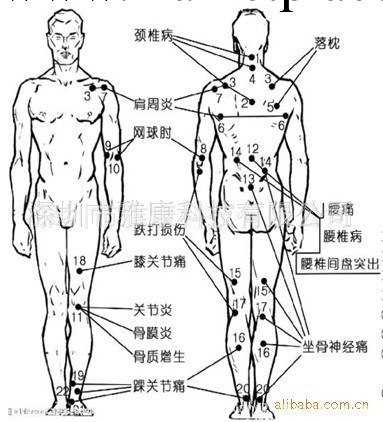 （深圳工廠）大批量數位經絡治療機/外貿全英文數位經絡電療機工廠,批發,進口,代購