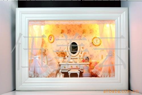 新年&情人節禮物 DIY小屋火爆上市-我的小屋 浪漫婚禮 我們結婚吧工廠,批發,進口,代購