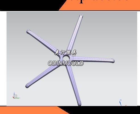 塑料五星腳、轉椅腳、辦公椅腳~模具定制，註塑加工工廠,批發,進口,代購