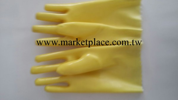 廠傢供應：各種浸塑手套，耐酸堿耐油手套 黃色款批發・進口・工廠・代買・代購