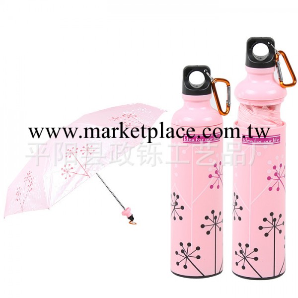 創意促銷禮品 水壺型雨傘 個性晴雨傘 禮品傘 便攜折疊傘可印LOGO工廠,批發,進口,代購