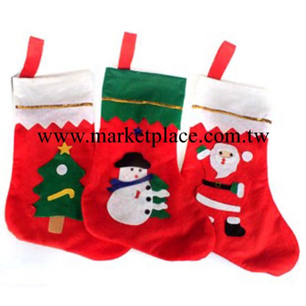 聖誕裝飾禮物聖誕老人襪子 聖誕小禮品綠色聖誕襪20g一隻價批發・進口・工廠・代買・代購