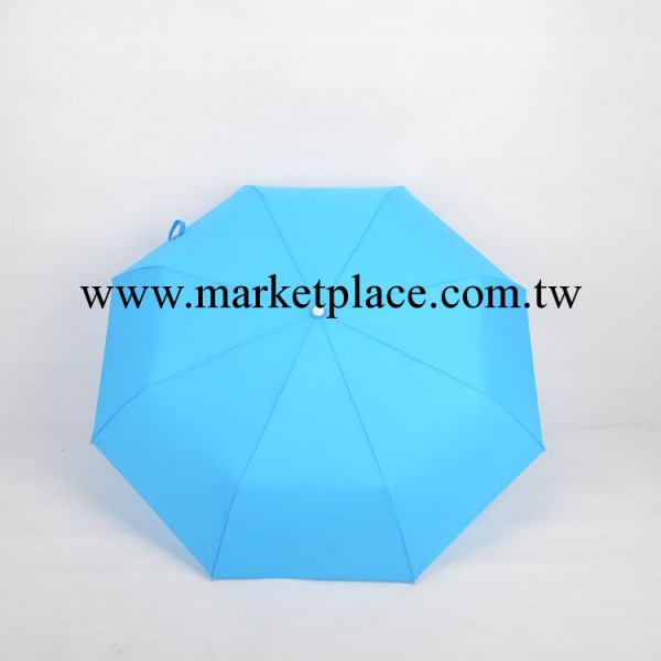 三折自開收雨傘防紫外線廣告禮品傘創意晴雨傘可定制LOGO工廠,批發,進口,代購