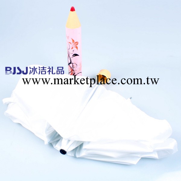 廠傢直銷超細鉛筆傘 創意廣告傘 防紫外線銀膠佈雨傘  可定制工廠,批發,進口,代購