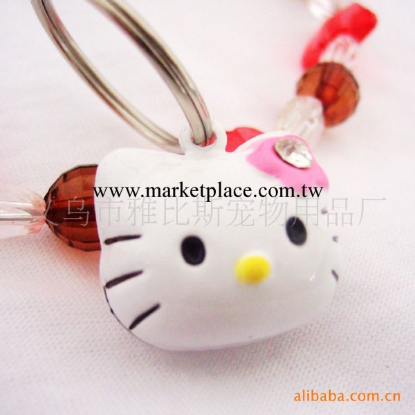 【寵物用品批發】寵物卡通大鈴鐺，卡通KITTY寵物飾品工廠,批發,進口,代購
