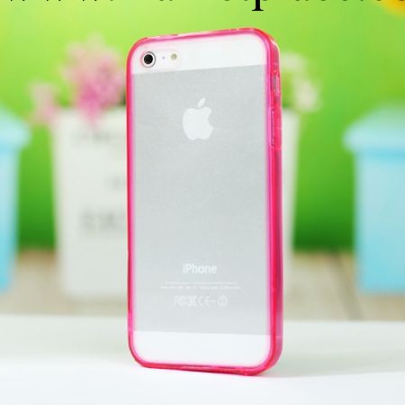 apple iPhone5S手機殼亞克力 撞色鏡面保護殼 iPhone5防刮套 軟殼批發・進口・工廠・代買・代購