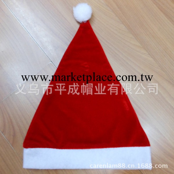 新款聖誕用品 大紅色金絲絨聖誕老人帽子批發 [sdm005]批發・進口・工廠・代買・代購