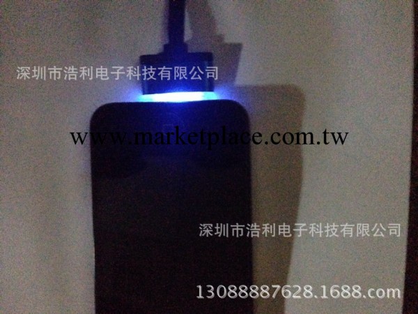 Apple  cable charging 4S 3GSLED luminescence cable工廠,批發,進口,代購