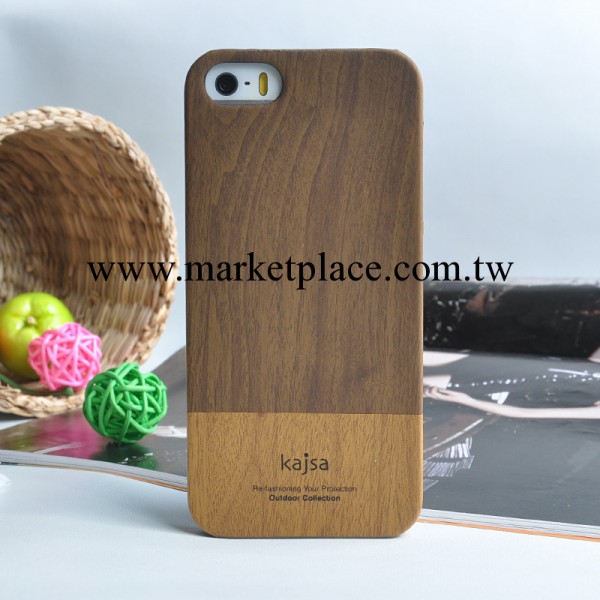 kajsa iphone5C/5S手機保護殼 木紋系列單後殼 蘋果手機保護殼工廠,批發,進口,代購