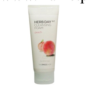 The Face Shop DAY365 蜜桃泡沫洗面奶 美白保濕 專櫃正品批發工廠,批發,進口,代購