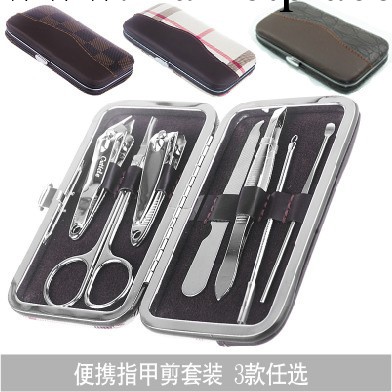 3663 卡扣盒裝美容套裝 用具 禮品套裝 指甲鉗修甲美甲化妝工具工廠,批發,進口,代購