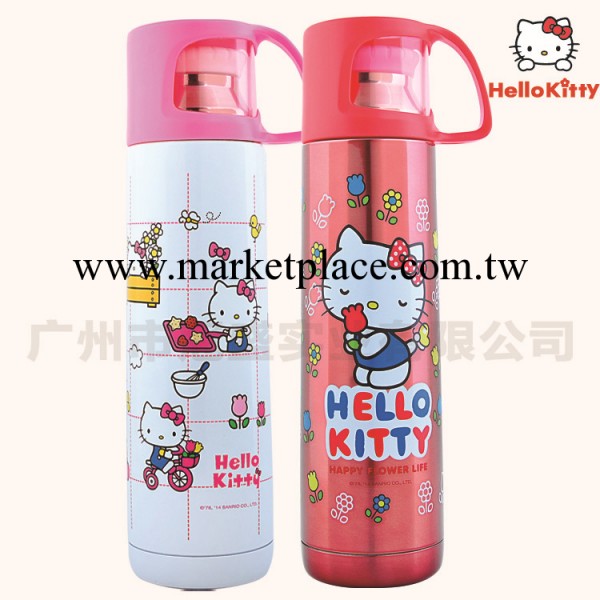 2014新款Hello Kitty 貓不銹鋼保溫杯三蓋通用運動水壺批發3617工廠,批發,進口,代購