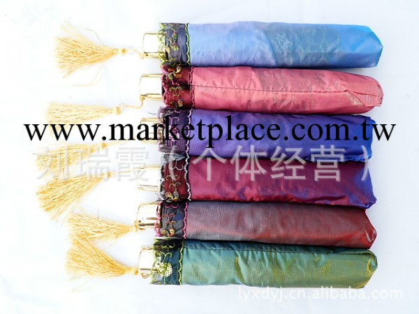 7骨高檔變色閃光佈+蕾絲花邊鉛筆傘 晴雨傘 創意傘 雨傘批發工廠,批發,進口,代購