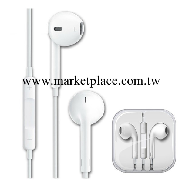 廠傢直銷iphone5耳機蘋果5耳機入耳式手機耳機 紅版帶麥線控耳機批發・進口・工廠・代買・代購