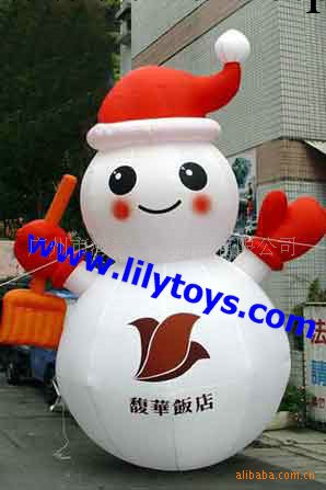 供應：充氣聖誕老人，充氣雪人，充氣聖誕樹氣模玩具批發・進口・工廠・代買・代購