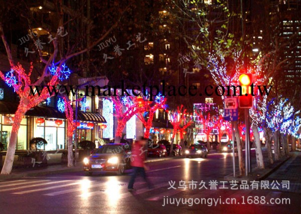 久譽 廠傢直銷 聖誕樹裝飾 聖誕樹造型 led外露燈串佈置 街道景觀批發・進口・工廠・代買・代購