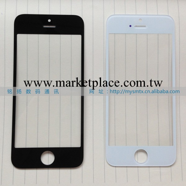 供應批發 蘋果/iphone 5S 玻璃蓋板 蘋果5S 手機觸摸外屏批發・進口・工廠・代買・代購