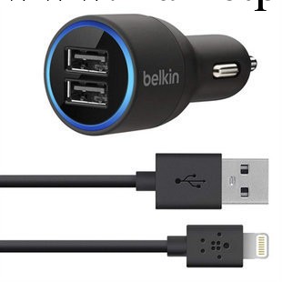 Belkin/貝爾金 蘋果手機IPAD4 IPHONE5 2.1A雙USB車載充電器 車充批發・進口・工廠・代買・代購