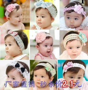 2014韓國潮版寶寶發帶公主頭飾配飾 時尚嬰兒發箍女童精飾品批發工廠,批發,進口,代購