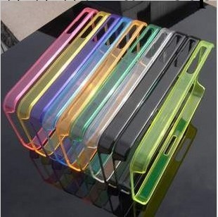 批發iphone 4 4S 超薄透明邊框 手機殼 蘋果4水晶保護框手機套工廠,批發,進口,代購