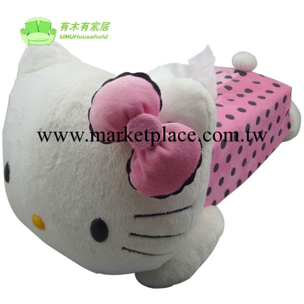 紙巾盒批發 Hello kitty紙巾套 KT紙巾抽 大號紙巾套 kitty紙巾筒工廠,批發,進口,代購