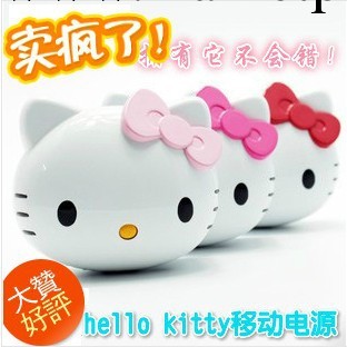 新款超萌hello kitty充電寶8000毫安 卡通KT貓禮品移動電源批發工廠,批發,進口,代購