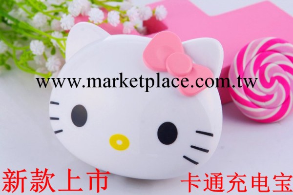 新款移動電源 廠傢批發 手機移動電源 hello kitty充電寶 時尚工廠,批發,進口,代購