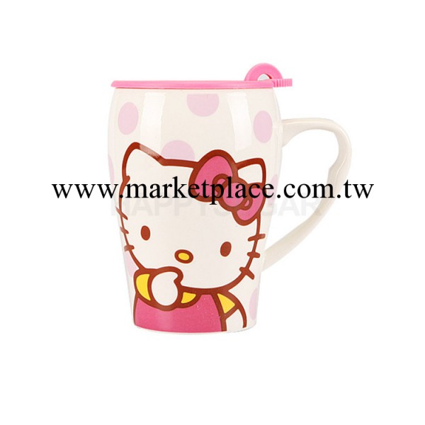 韓國 hello kitty 凱蒂貓 兒童馬克杯 陶瓷水杯  正品工廠,批發,進口,代購