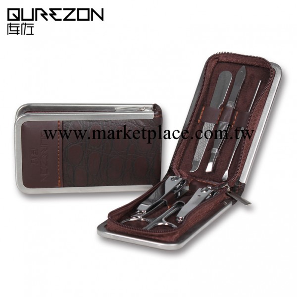 QUREZON庫佐 批發定制禮品 6件套美甲指甲鉗套裝 指甲剪美甲工具工廠,批發,進口,代購