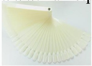 指甲油色板 扇形色卡 50色 乳白色/透明 美甲用品批發工廠,批發,進口,代購