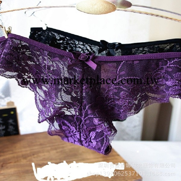 維多*利亞秘密T褲 外貿VS丁字褲半包臀低腰蕾絲無痕女士內褲透明工廠,批發,進口,代購