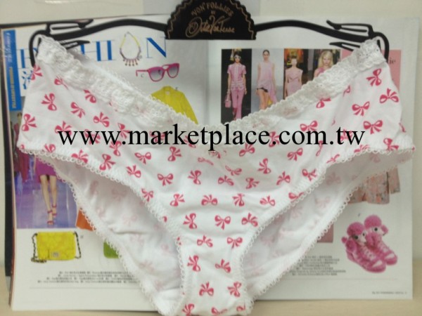 5件包郵 媲美維多利亞的秘密pink大碼純棉平角褲蕾絲內褲女工廠,批發,進口,代購