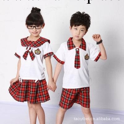 2013新款特價兒童校服批發801小學生校服兒童校服套裝棉類校服工廠,批發,進口,代購