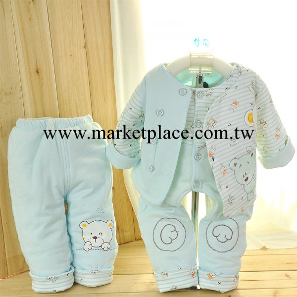 春款上新 嬰幼兒服裝三件套 純棉春秋童套裝 嬰兒套裝 兒童服工廠,批發,進口,代購