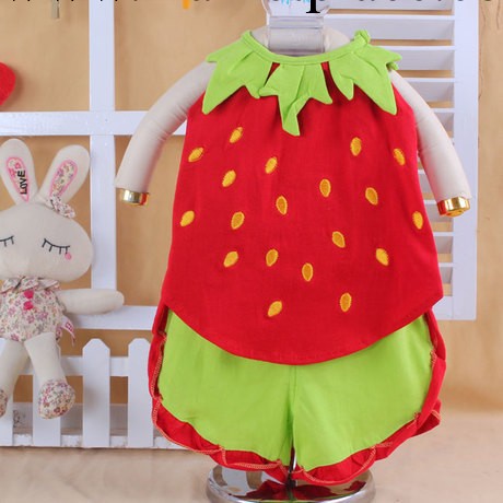 2014夏季童裝新款嬰兒夏裝寶寶夏款兒童套裝嬰幼兒服裝女童裝批發工廠,批發,進口,代購