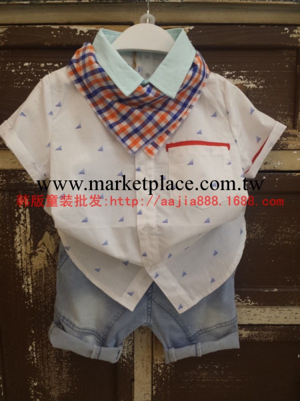 2014潮品韓版童裝 韓版牛仔童褲 兒童夏款洗水牛仔短褲 熱銷品牌工廠,批發,進口,代購