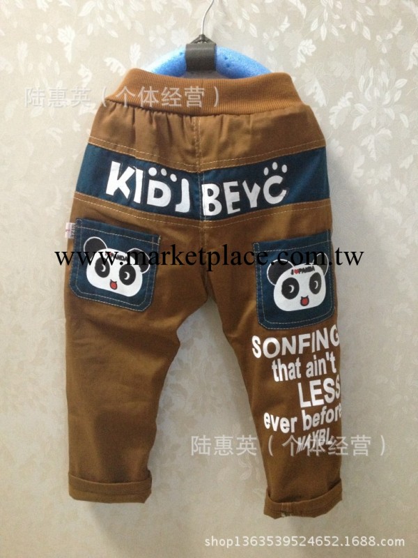 2014春季新款 韓版品牌童裝 卡通休閒褲 男童中小童長褲 常熟童褲工廠,批發,進口,代購