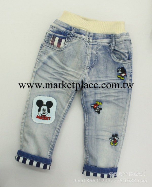 M&M23128春款童裝批發 兒童牛仔褲 中小童褲 男童牛仔褲批發工廠,批發,進口,代購