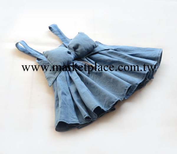 qz58外貿童裝【歐美】水洗牛仔棉兒童吊帶裙女童裙子工廠,批發,進口,代購